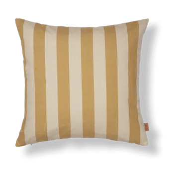 Strand outdoor cushion cover 50x50 cm - Warm yellow-parchment - Ferm Living