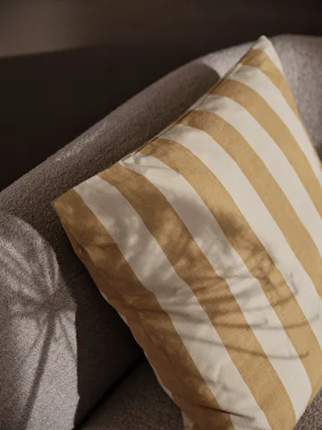 Strand outdoor cushion cover 50x50 cm - Warm yellow-parchment - Ferm Living