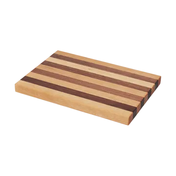 Stribe cutting board bold 25x36 cm - Walnut-oak - Ferm Living