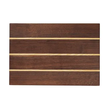 Stribe cutting board fine 25x36 cm - Walnut-ash - Ferm Living