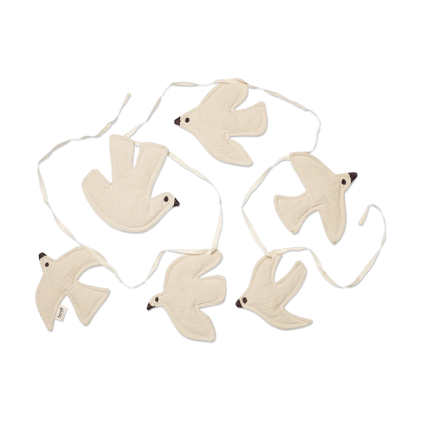 Swif bird garland 220 cm, Undyed Ferm Living