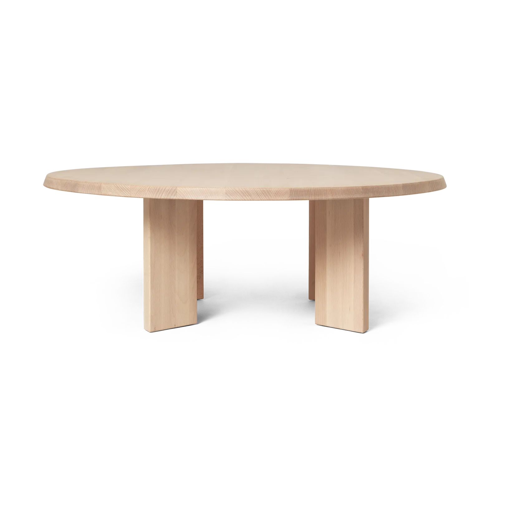 Tarn coffee table 107,6x108,1 cm, White oiled beech Ferm Living