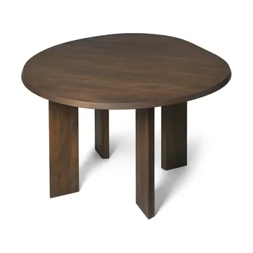 Tarn dining table 104.6x113.5 cm - Dark Stained Beech - Ferm Living
