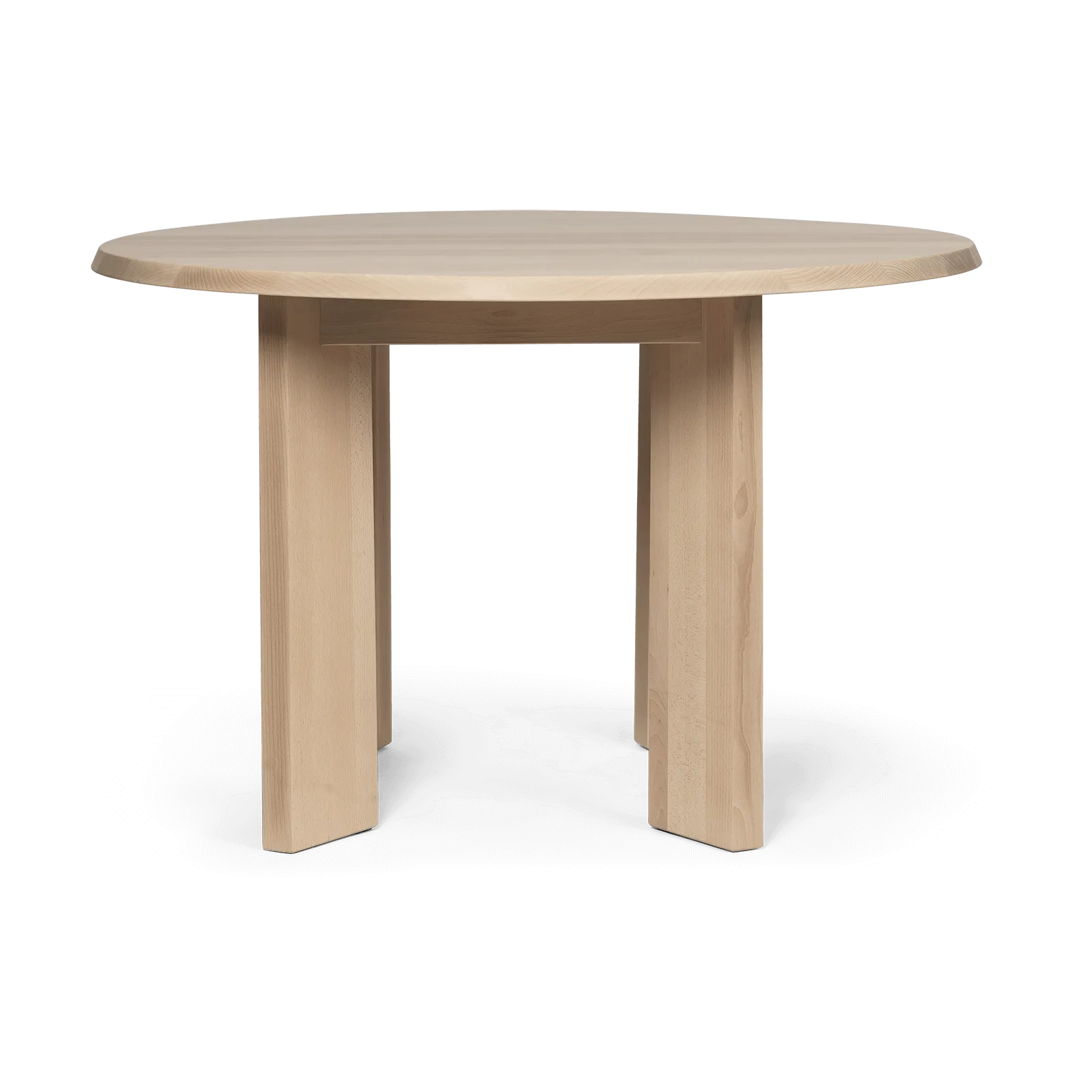 Tarn dining table 104.6x113.5 cm, White Oiled Beech Ferm Living