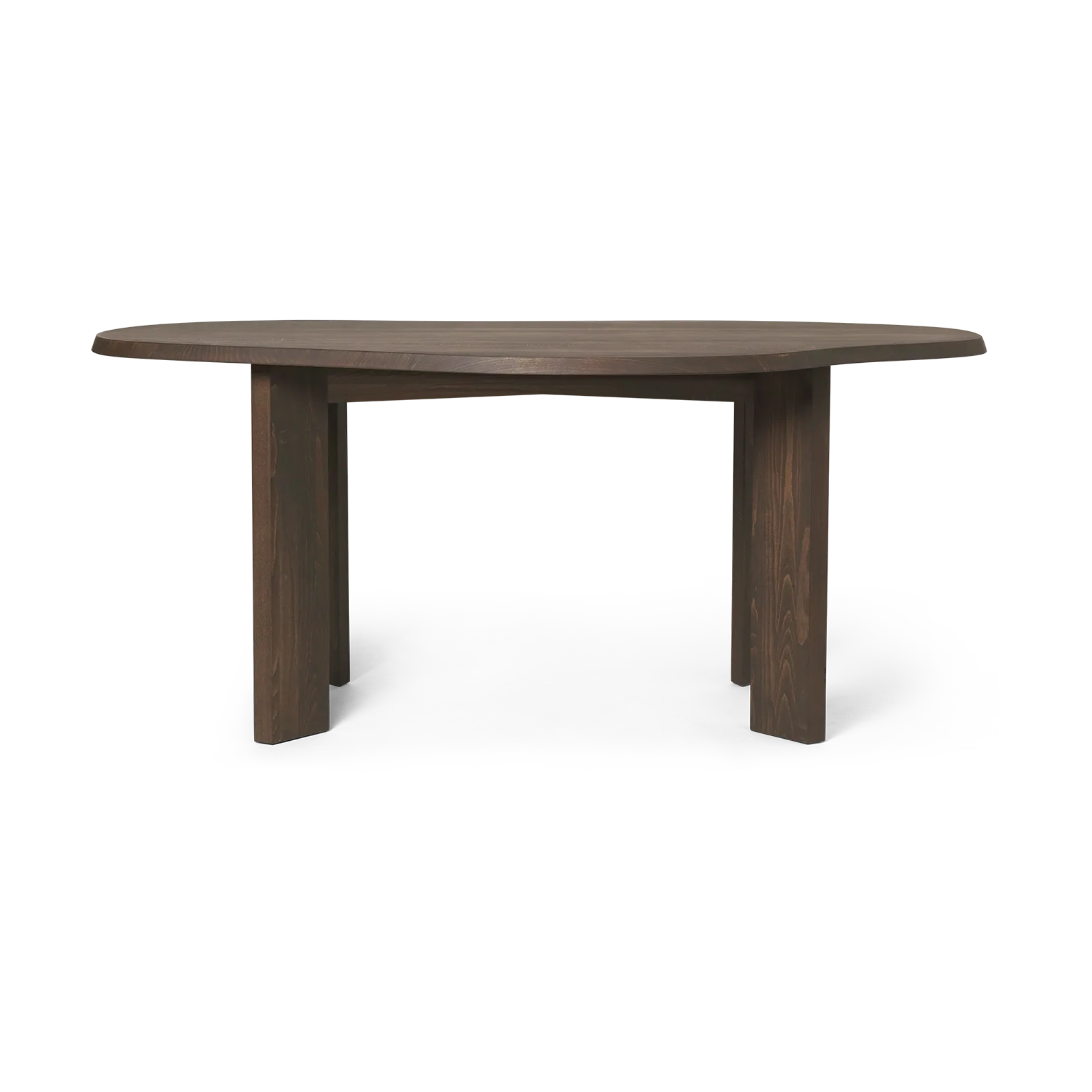 Tarn writing desk 90x170 cm, Dark stained beech Ferm Living