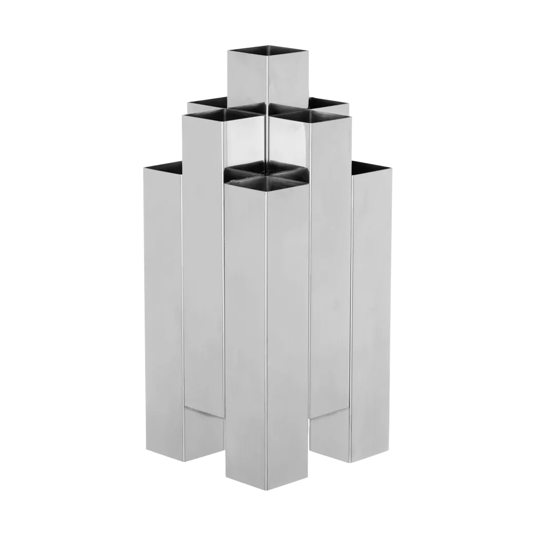 Tessera vase 3x3, Mirror polished Ferm Living