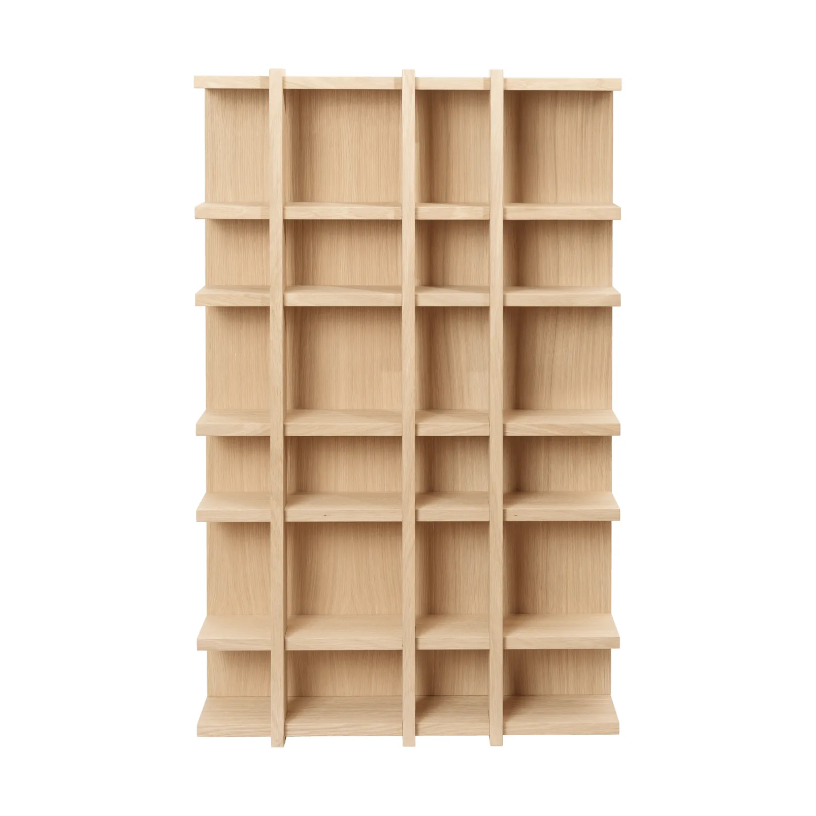 Tilem bookcase, Oak veneer, 4x6 Ferm Living