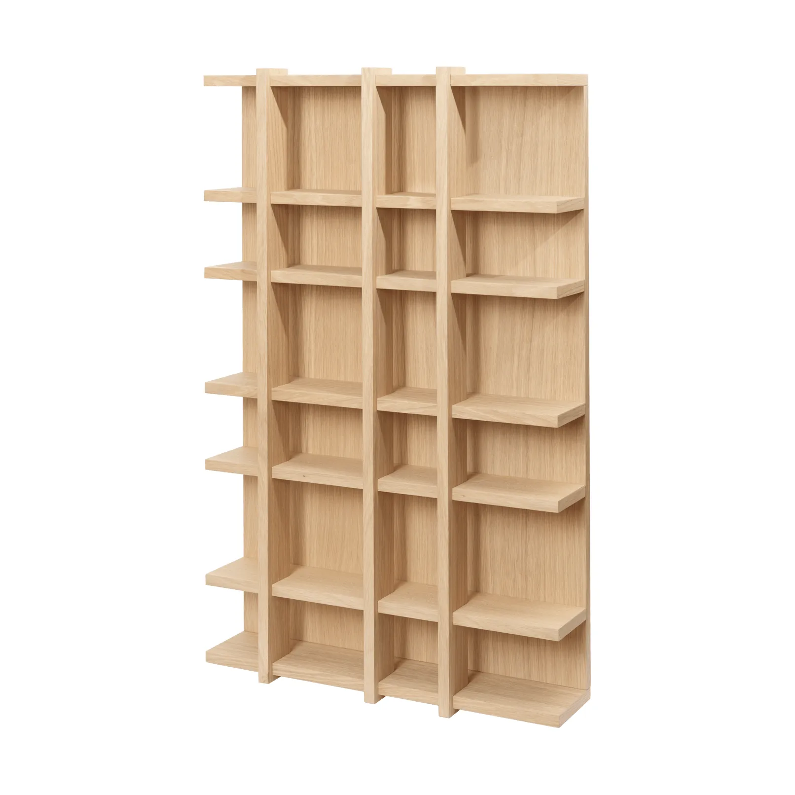 Tilem bookcase, Oak veneer, 4x6 Ferm Living