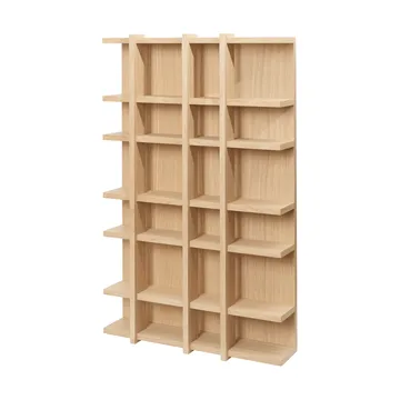 Tilem bookcase - Oak veneer, 4x6 - Ferm Living