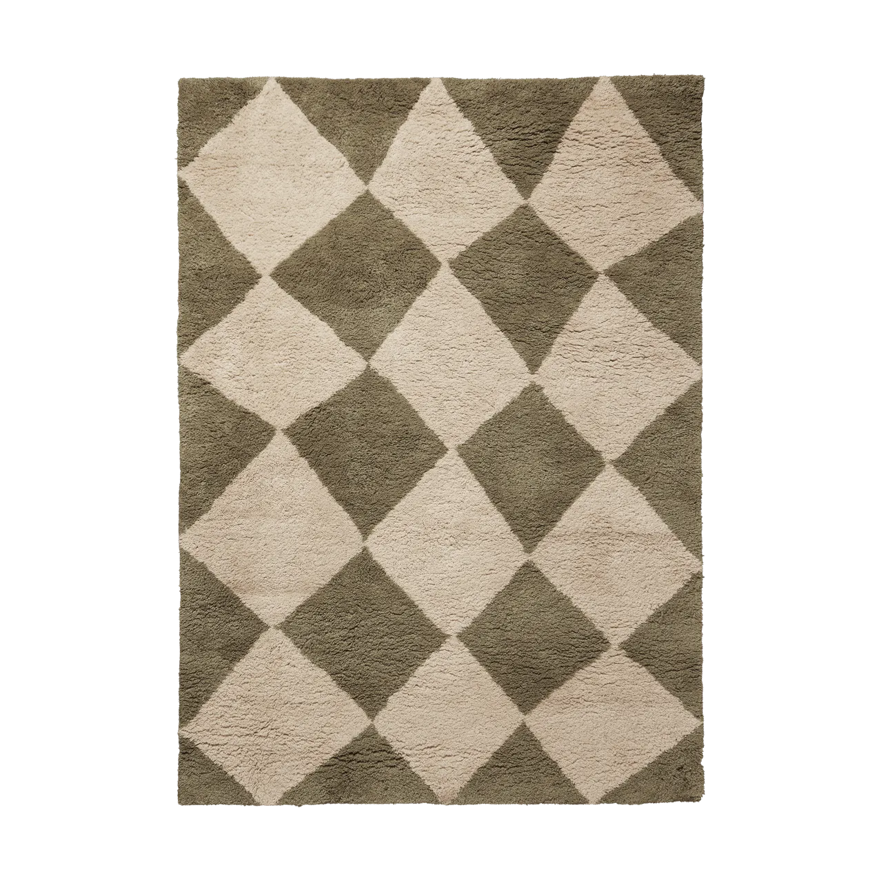 Tilt rug, Elm green, 140x200 cm Ferm Living