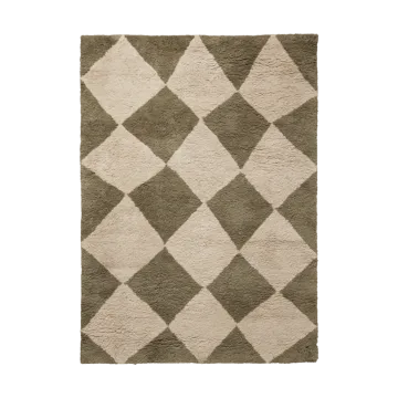 Tilt rug - Elm green, 140x200 cm - Ferm Living