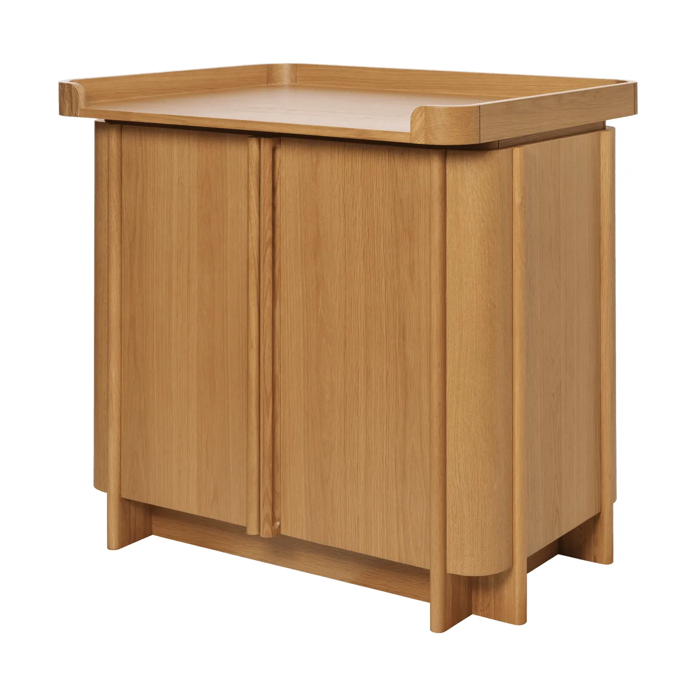 Tilu chest of drawers, Natural oak, 103x58x90 cm Ferm Living
