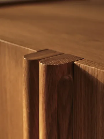 Tilu chest of drawers - Natural oak, 103x58x90 cm - Ferm Living