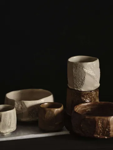 Toky bowl - Dark buff, 13x13x7 cm - Ferm Living