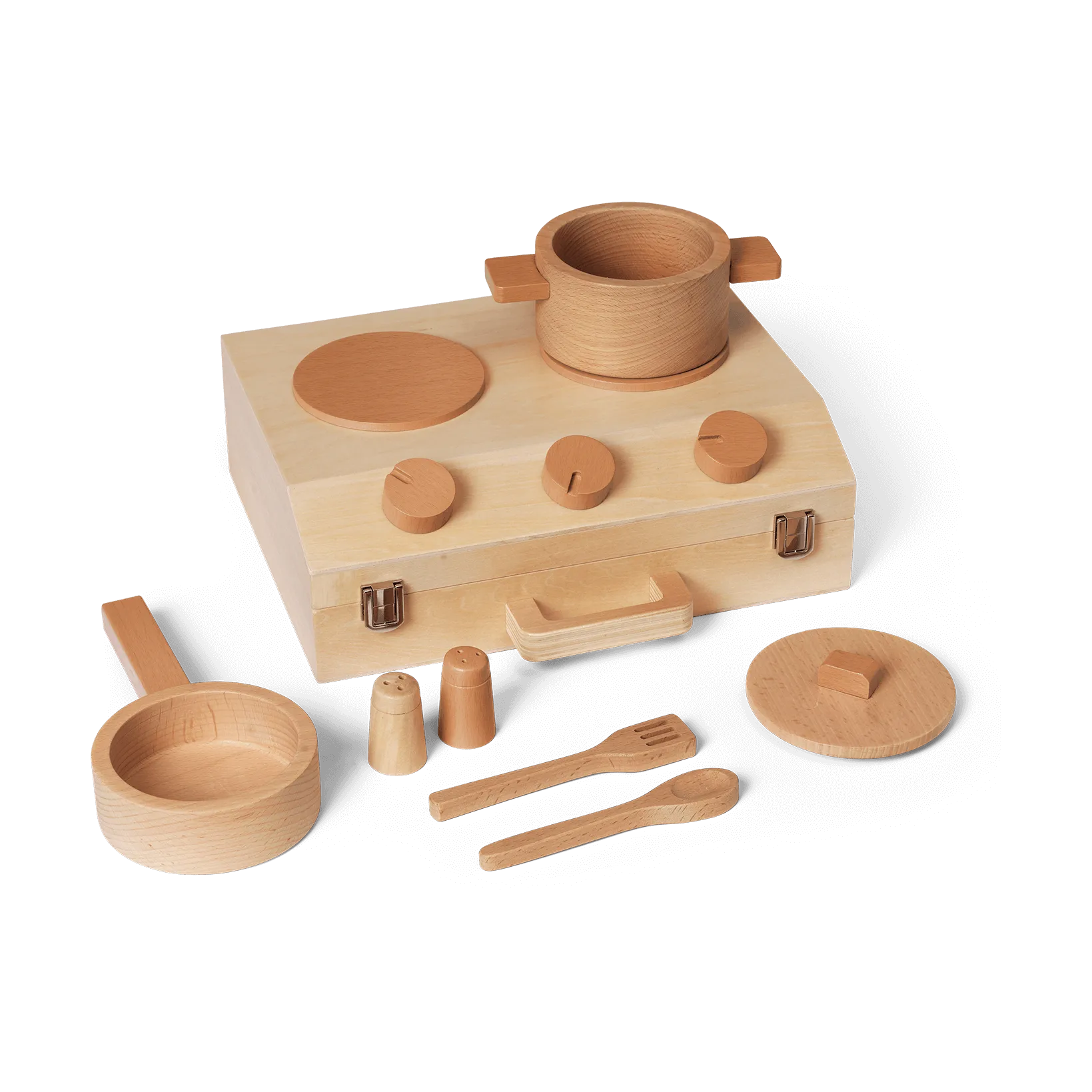 Toro Suitcase Kitchen cooking set for children, Natural Ferm Living