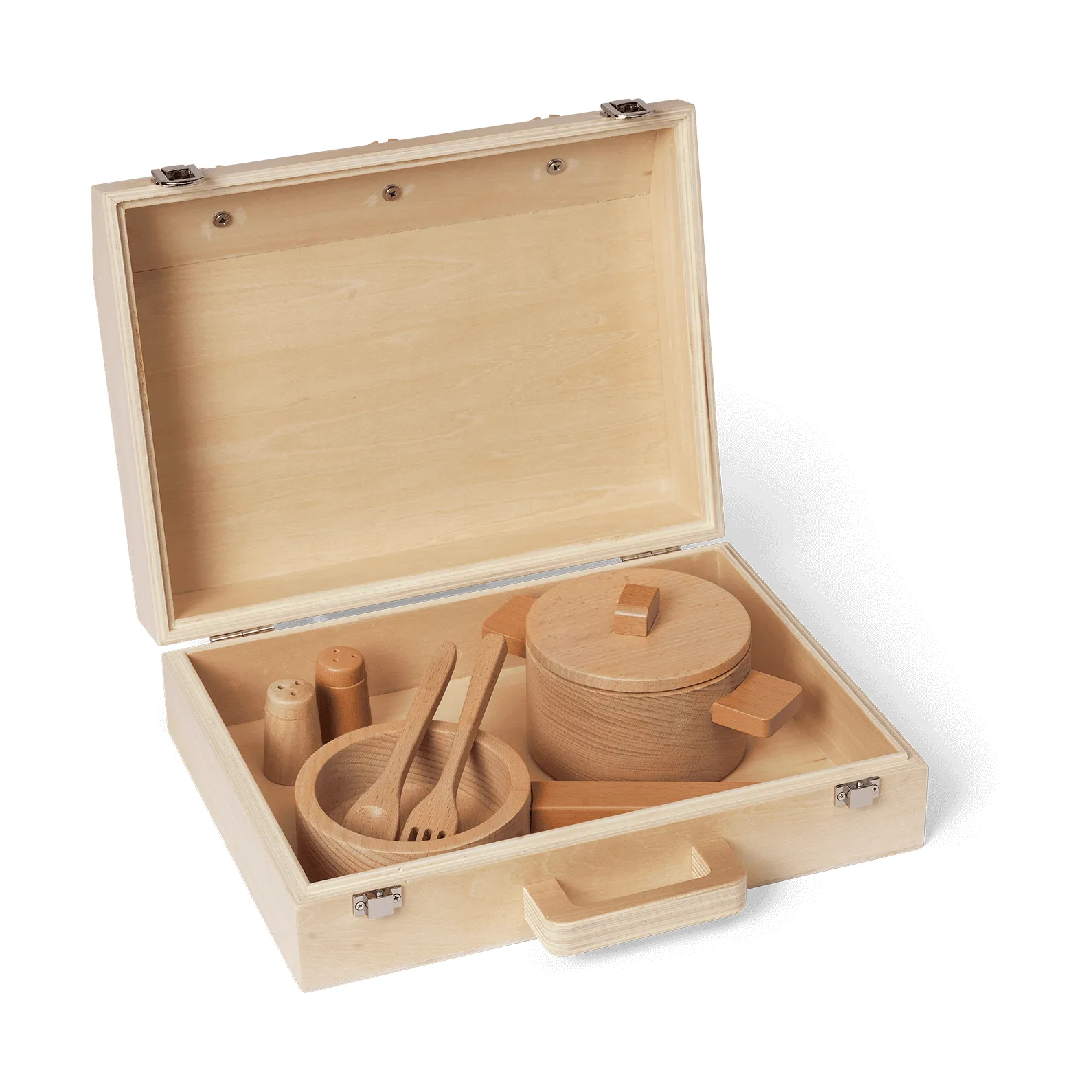 Toro Suitcase Kitchen cooking set for children, Natural Ferm Living
