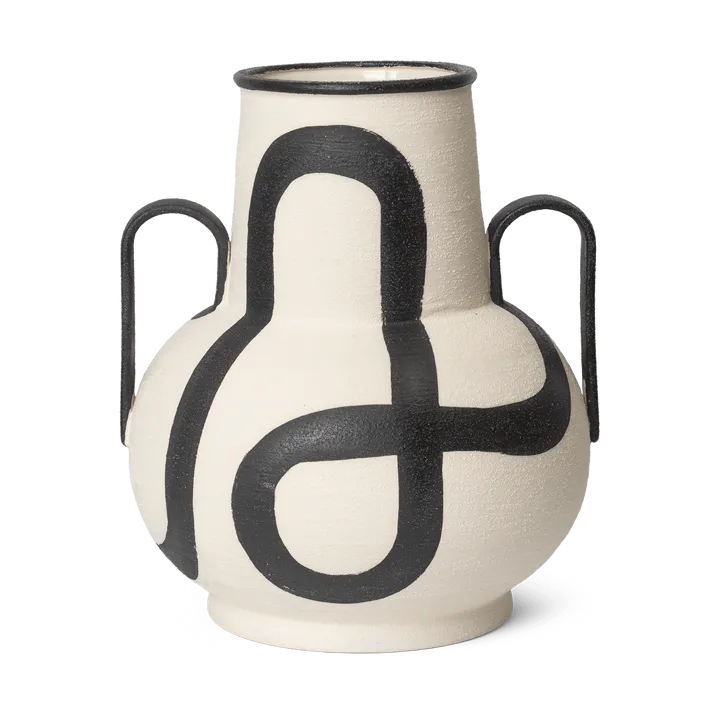 Trace vase - Off-white - Ferm Living