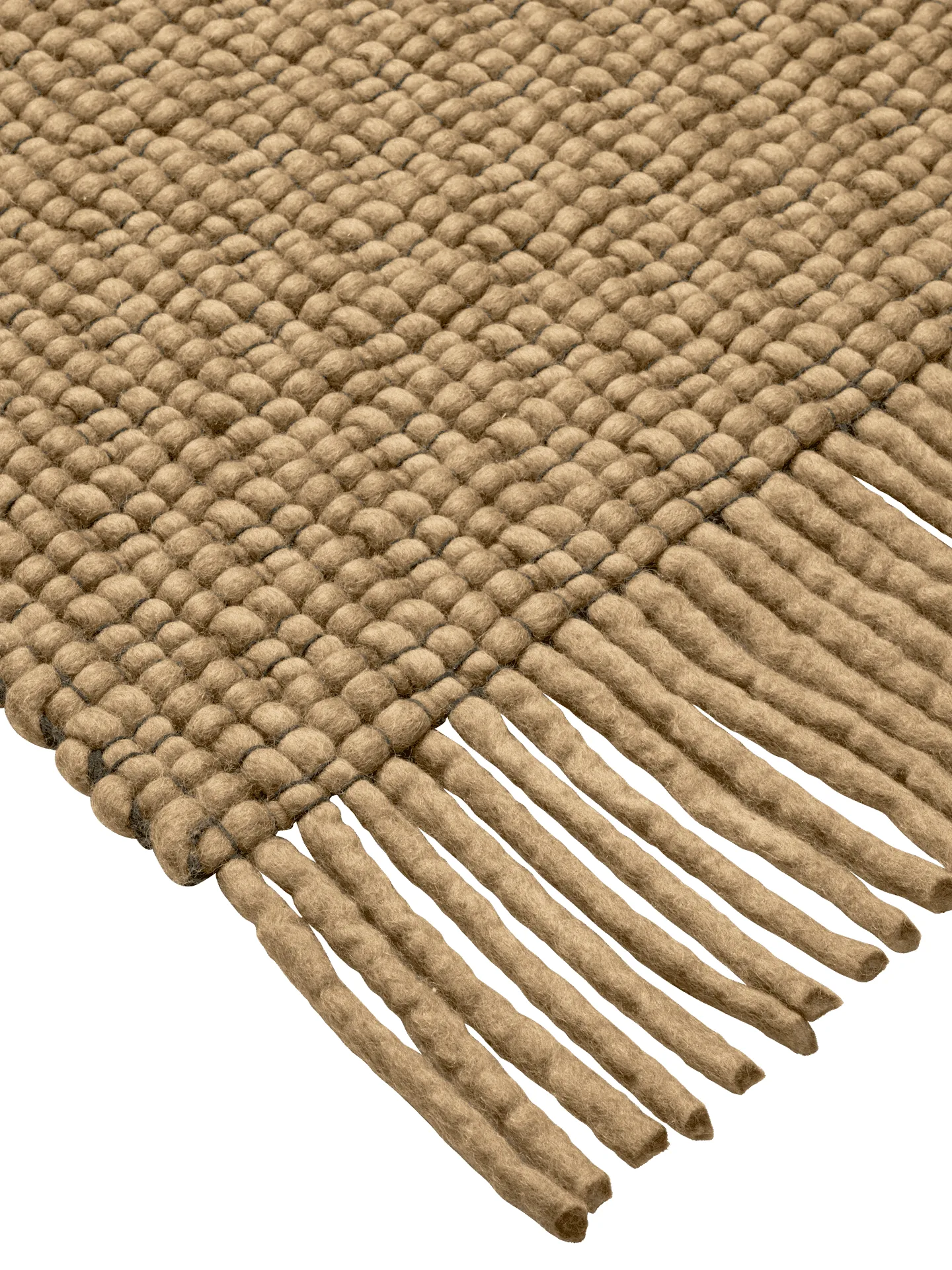 Udo rug, Tan-black, 140x200 cm Ferm Living