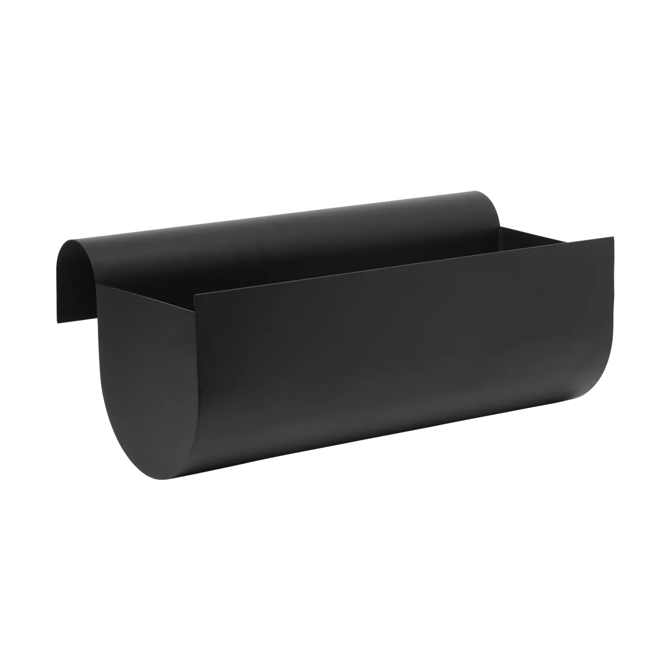 Uma balcony box medium 45 cm, Black Ferm Living
