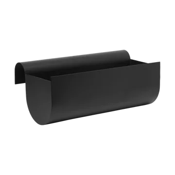 Uma balcony box medium 45 cm - Black - Ferm Living