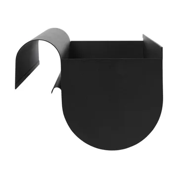 Uma balcony box medium 45 cm - Black - Ferm Living