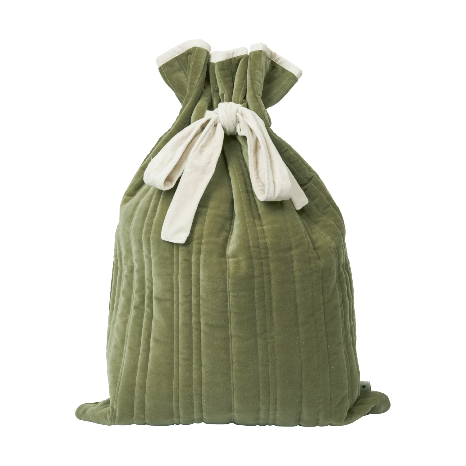 Vari quilted sack 50x70 cm, Velvet-khaki Ferm Living