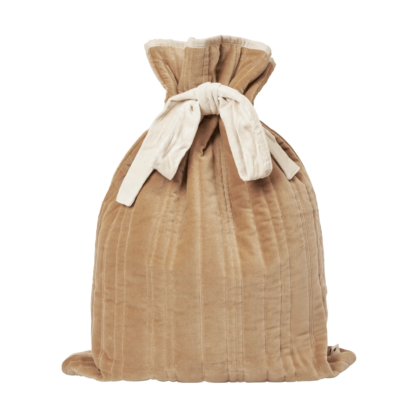Vari quilted sack 50x70 cm, Velvet-tan Ferm Living