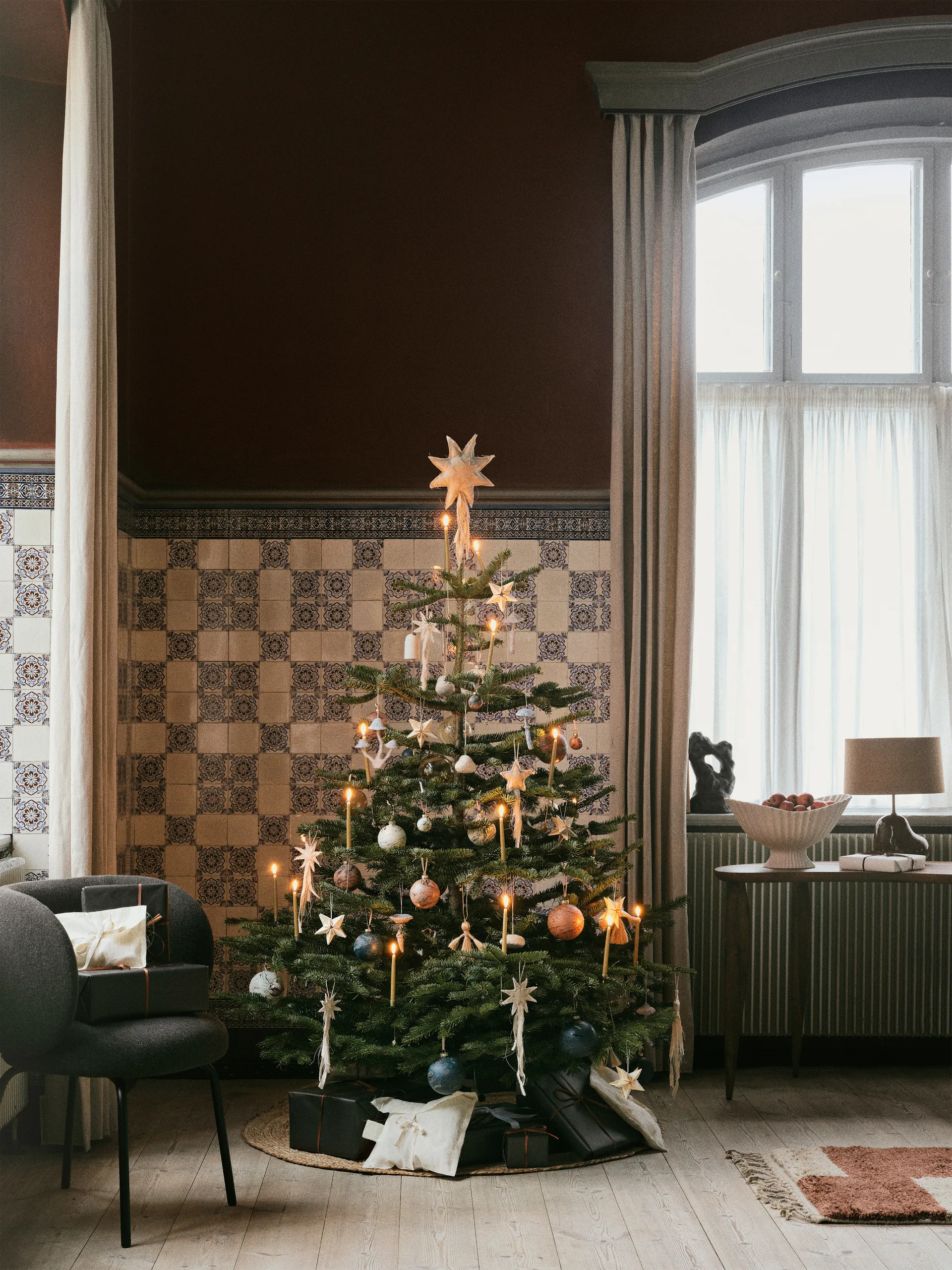 Vela Star Tree topper, Natural Ferm Living