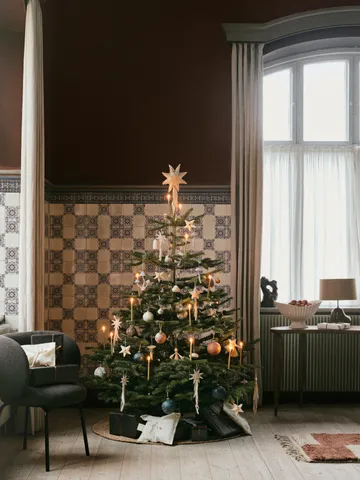 Vela Star Tree topper - Natural - Ferm Living