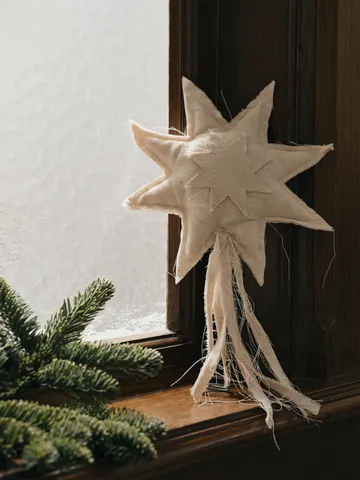Vela Star Tree topper - Natural - Ferm Living