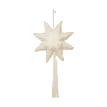 Vela window ornament decoration hanging 50x88 cm - Natural - Ferm Living
