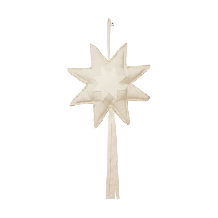 Vela window ornament decoration hanging 50x88 cm - Natural - Ferm Living