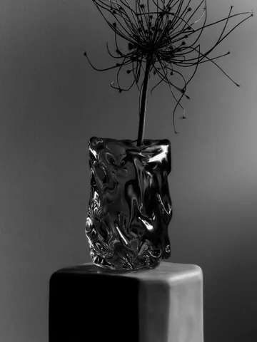 Virelle vase 24 cm - Clear - Ferm Living