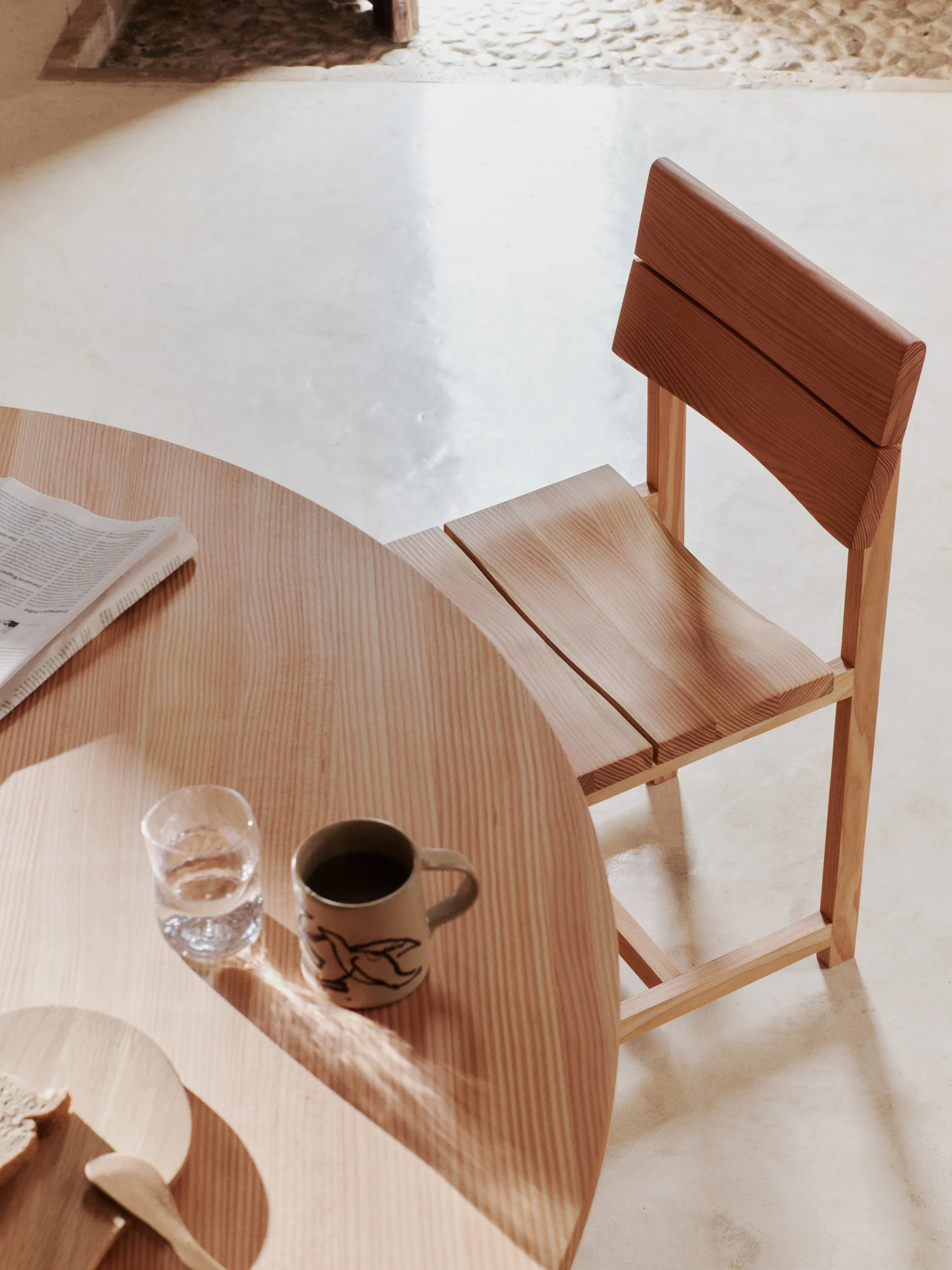 Visit dining chair, Douglas spruce Ferm Living