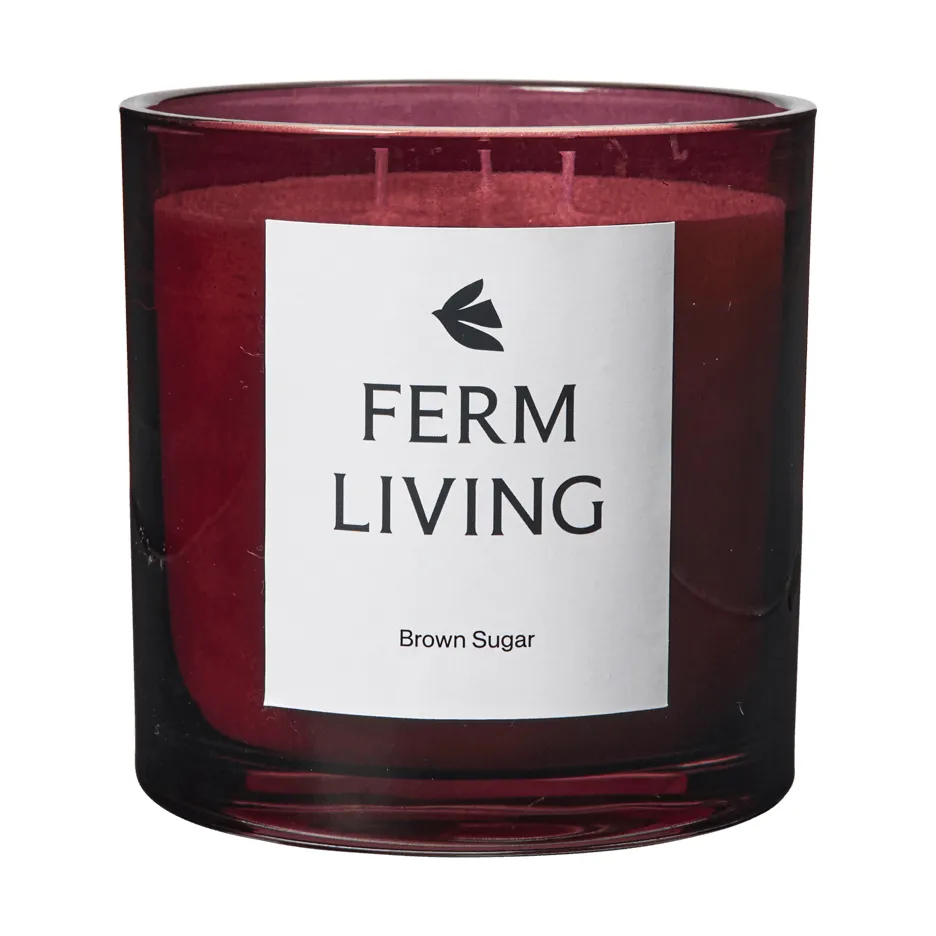 Vitto scented candle 50 h, Dark Grape Ferm Living