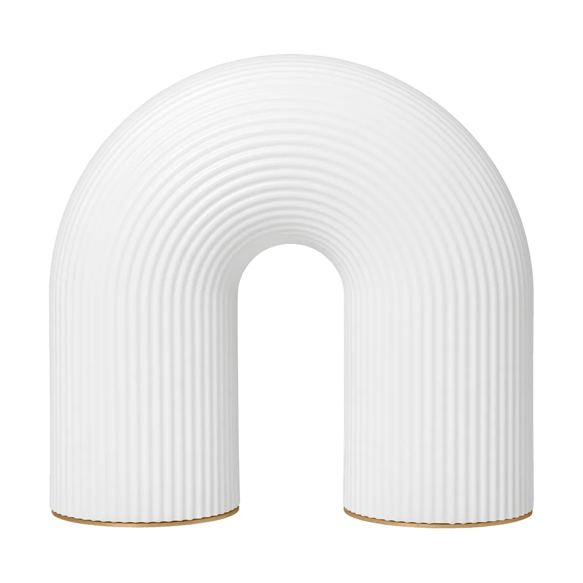 Vuelta outdoor portable table lamp, White, 25 cm Ferm Living