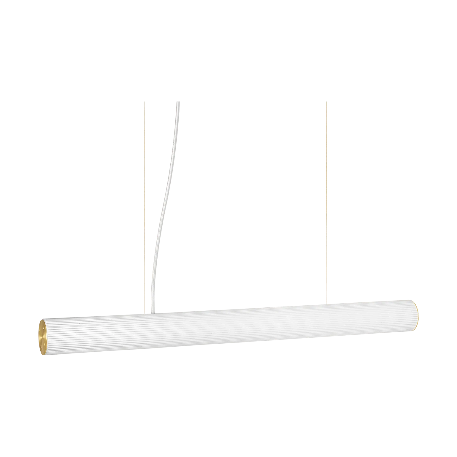 Vuelta pendant II 100, White-brass Ferm Living
