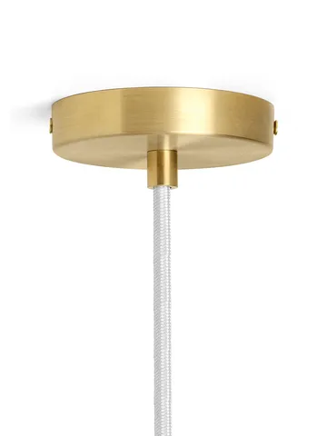 Vuelta pendant II 100 - White-brass - Ferm Living