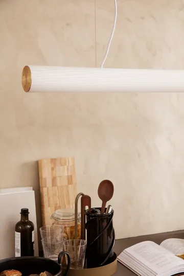 Vuelta pendant II 100 - White-brass - Ferm Living