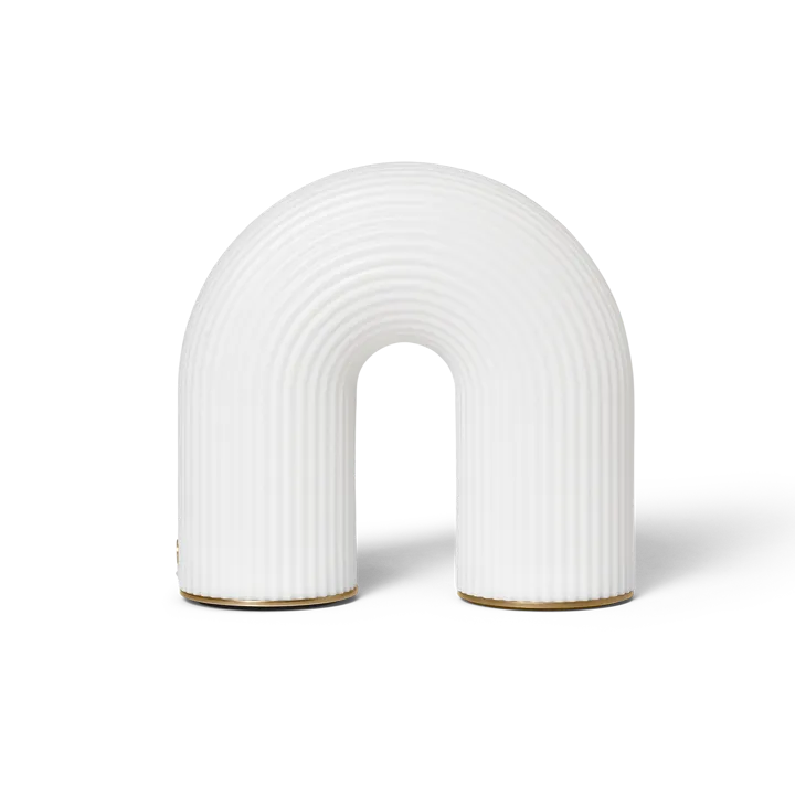 Vuelta portable table lamp - White - Ferm Living