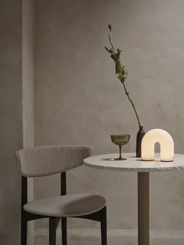 Vuelta portable table lamp - White - Ferm Living