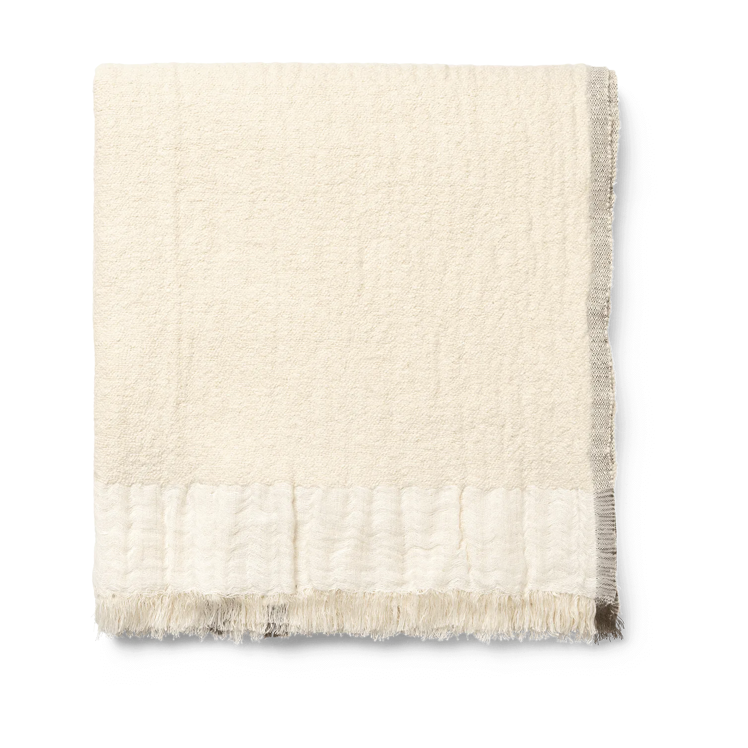 Weaver throw 120x170 cm, Off-white Ferm Living