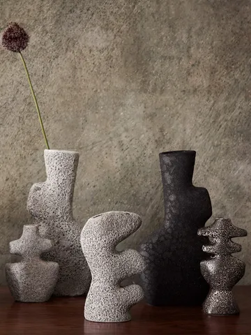 Yara candlestick large - Brown Spot - Ferm Living
