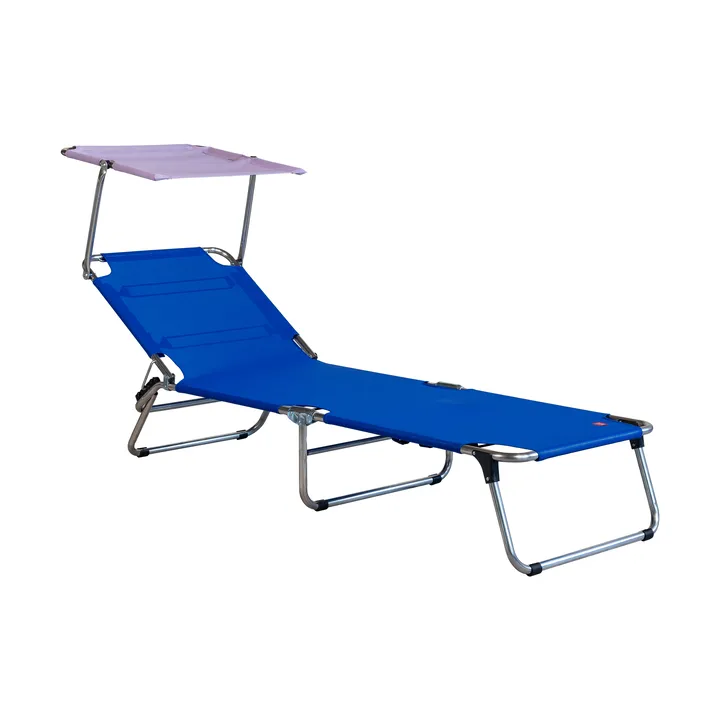 Amigo Top Pop sun lounger - Royal blue-lilac - Fiam