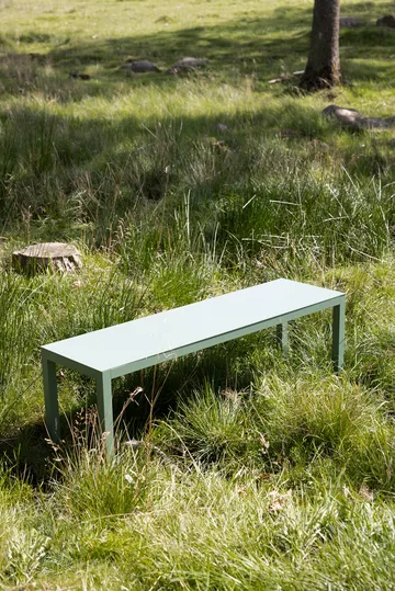 Aria bench - Sage green - Fiam