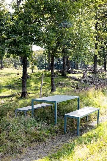 Aria bench - Sage green - Fiam