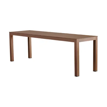 Aria extendable dining table 140-200 cm - Rust - Fiam
