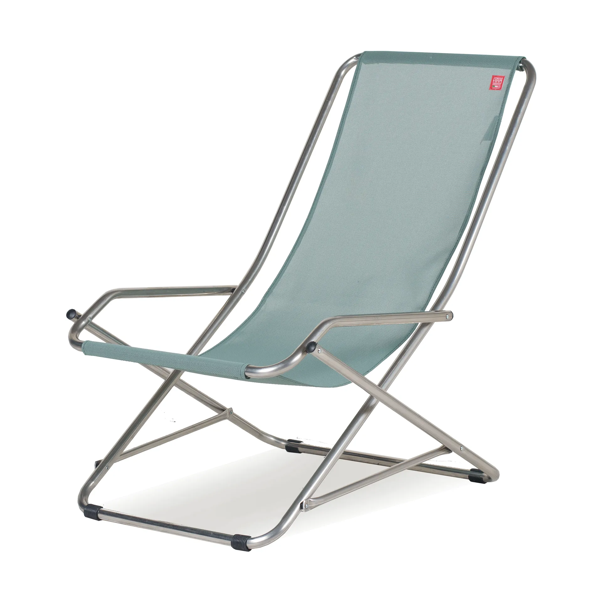 Dondolina sun lounger, Sage green Fiam
