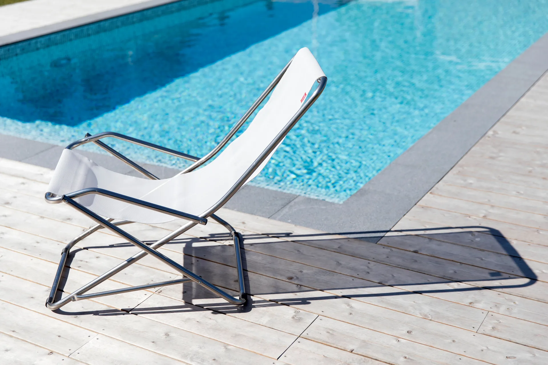 Dondolina sun lounger, White Fiam