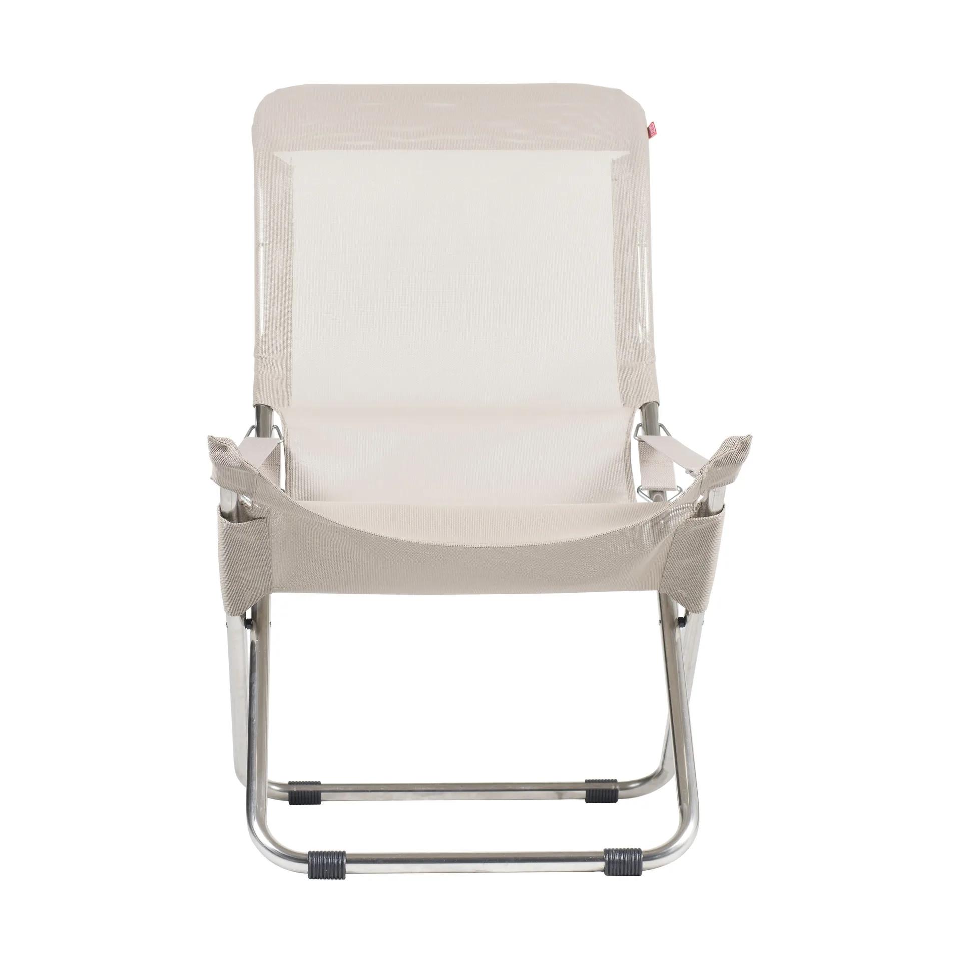 Fiesta sun lounger, White-beige Fiam